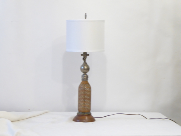 French Seltzer Bottle Lamp