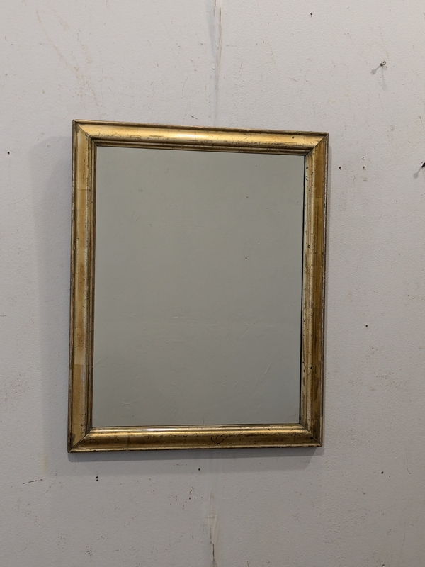 19th Century Small Giltwood Mirror