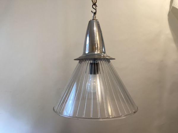 Antique French Funnel Light