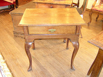 18th century English Georgian oak dressing table