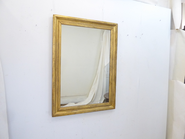Antique Gold Leaf Mirror