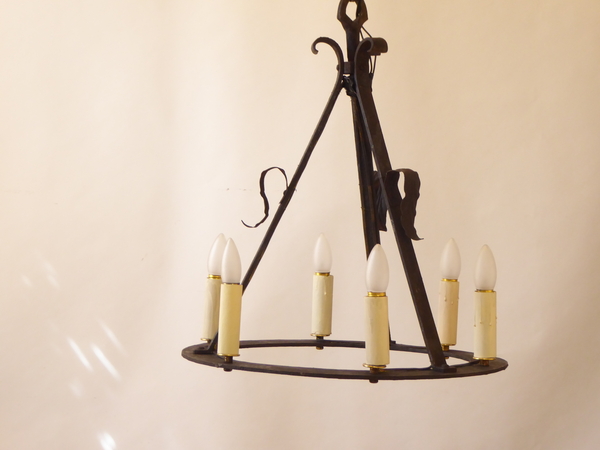 Iron Chandelier