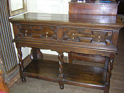 18th Century English oak dresser