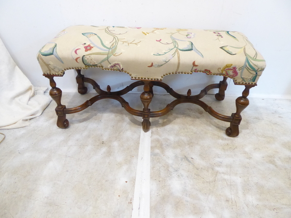 English Mahogany Bench