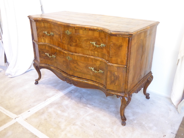 Antique Italian Walnut Commode