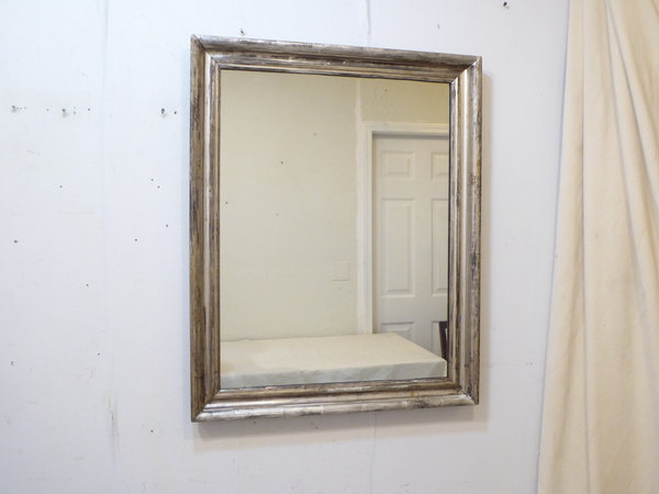 Weathered Silver Mirror