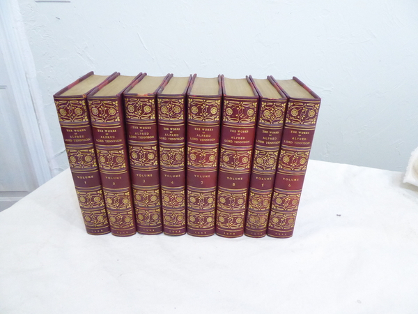 Leatherbound Volumes of Tennyson