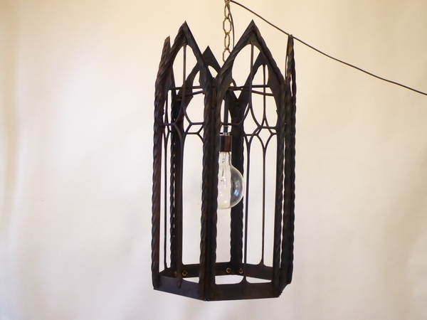 Gothic Iron Lantern