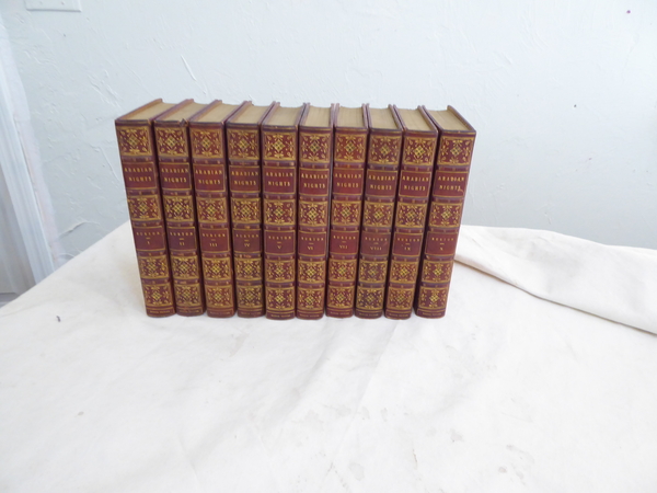 Collection of 10 Volumes Arabian Nights
