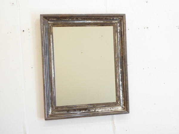 Dark Pewter toned Silver Mirror