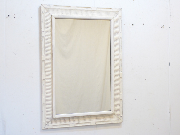 Scandinavian Whitewashed Mirror