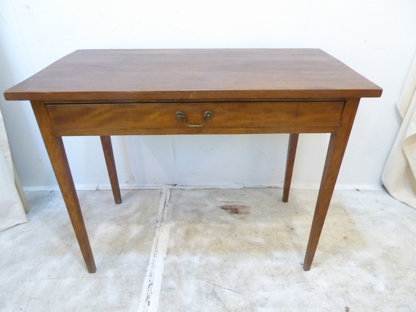 19th C Cherry Side Table