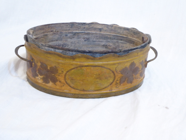 French Tole Cachepot