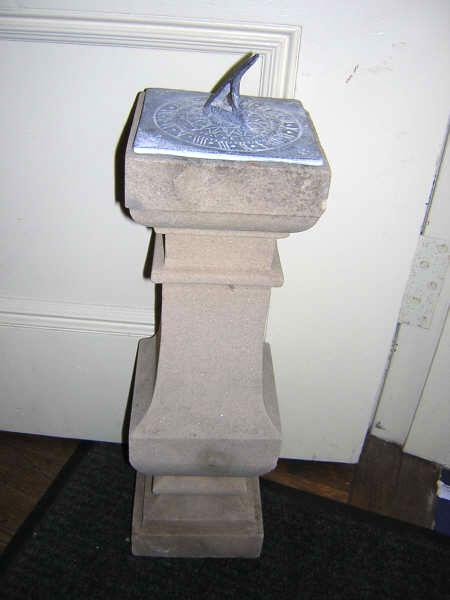 20th century Sundial