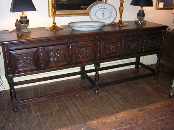 English Oak Server