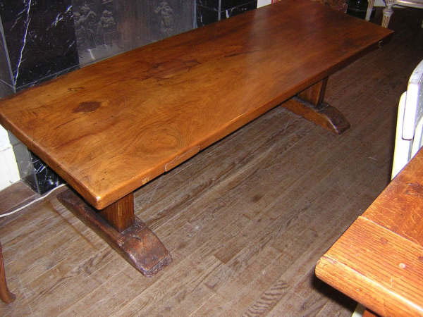Italian Low Walnut Table