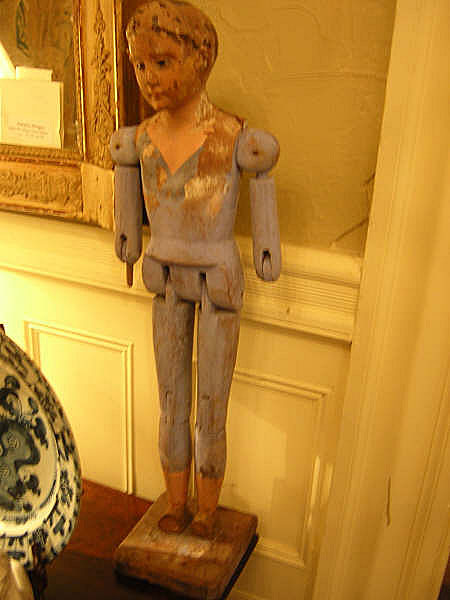 19th Century Guatemalan Wooden Santos Armature