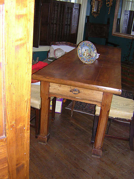 19th Century French Oak Dining Table