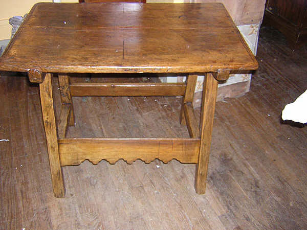 19th Century Tuscan Cypresswood Work Table