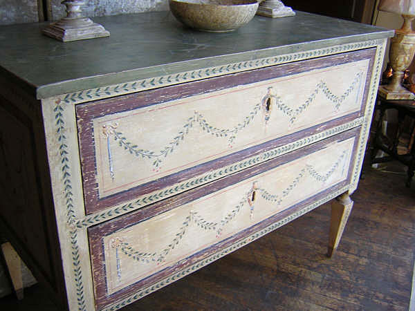 18th Century Italian Two Drawer Chest