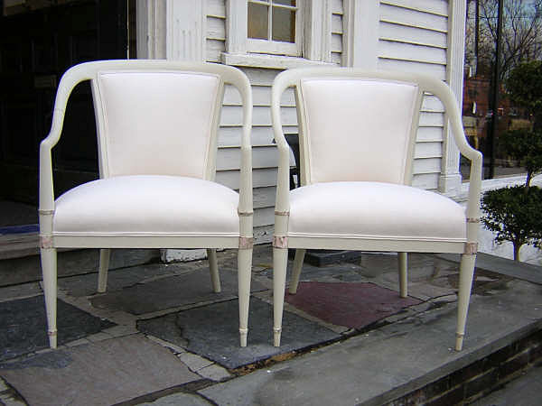 20th Century Painted Armchairs