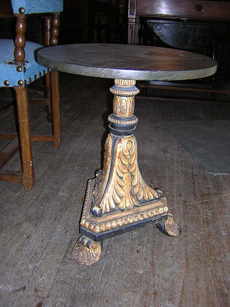 Antique Regency Torchiere Base