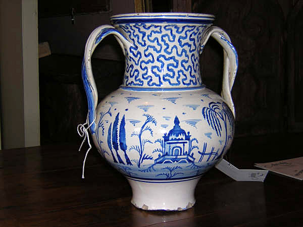 19th Century English Ceramic Vase