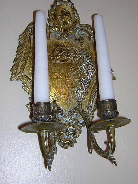 18th Century French Bronze Sconces