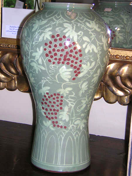 1950s Korean Celadon Vase