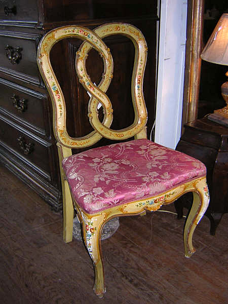 Early 20th Ventury Venetian Side Chair