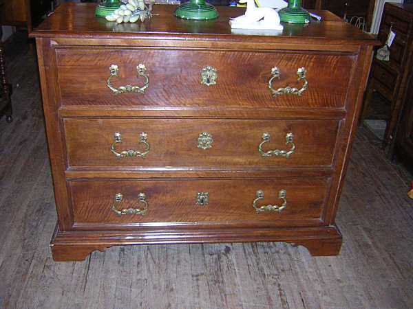 Antique Italian Walnut Cassettone