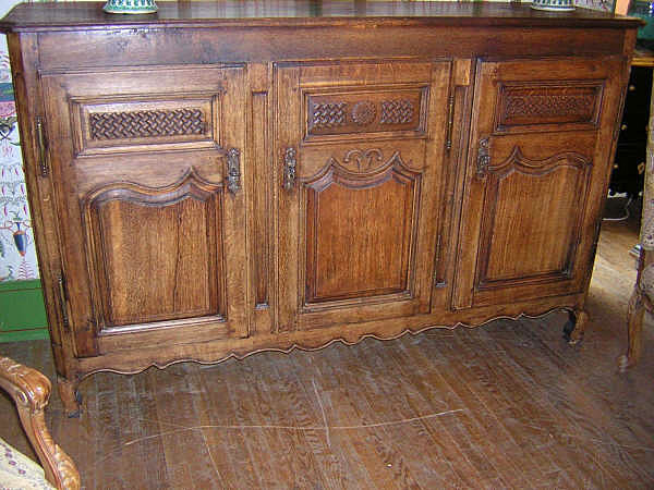 18th Century French Oak 3 Door Enfilade