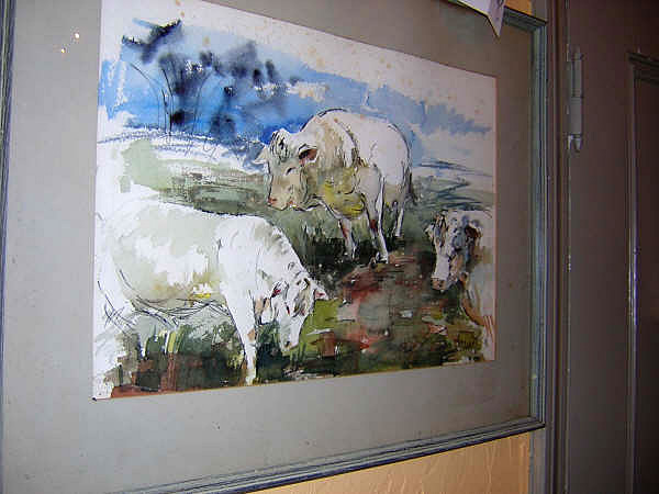 20th Century Signed Watercolor by Listed Artist