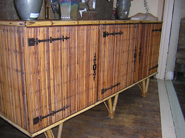 20th Century Continental Bamboo Server