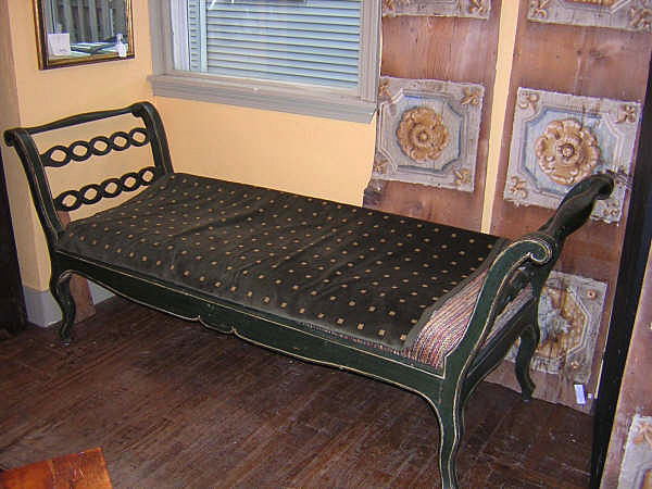 19th Century Italian Painted Daybed