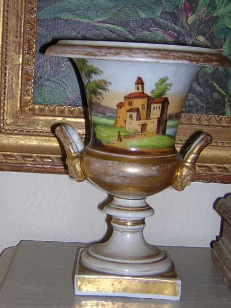 19th Century Paris Porcelain Urn