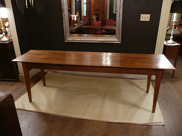 19th century French Oak Console Sofa Table