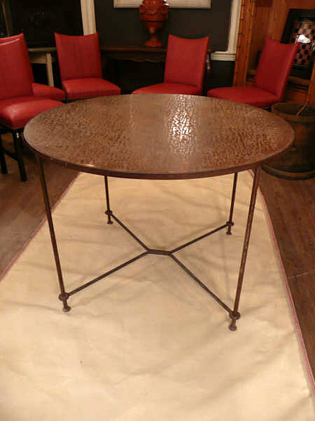 Modern French Iron Table