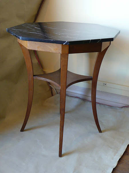 Antique French Hexagonal Table