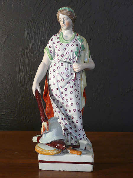 19th Century English Ceramic Figure