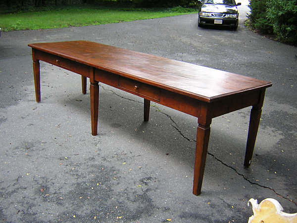 19th Century Tuscan Cypresswood Table