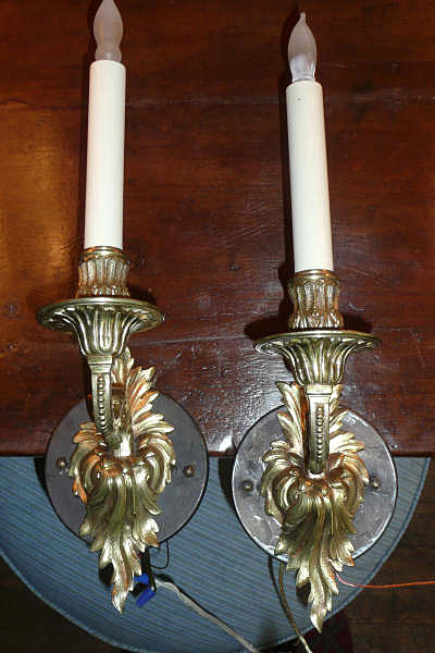 Louis XVI Bronze Sconces