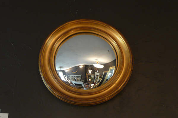 Giltwood Convex Mirror
