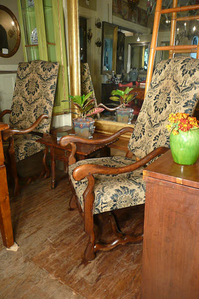 Louis XIV Style Armchairs