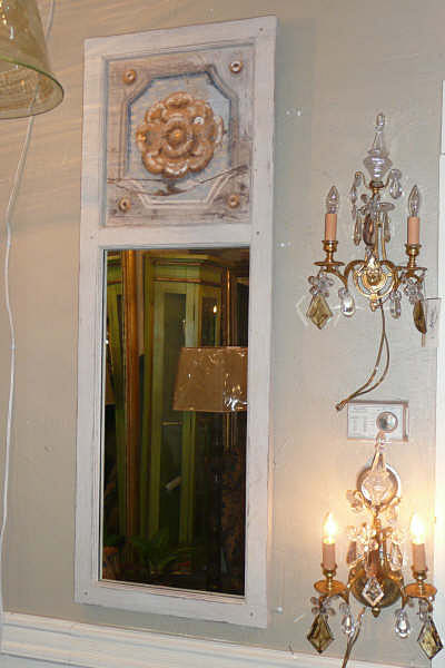 Trumeau with 18th Century Rosette