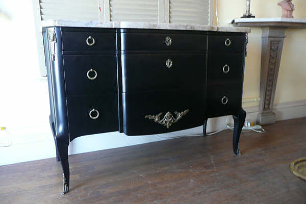 Ebonized Dresser