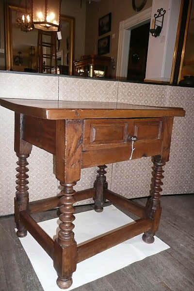 17th Century Italian Walnut Table
