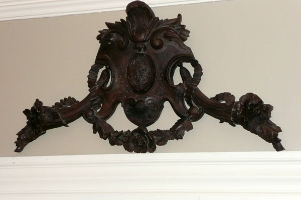Carved Walnut Sopraporta